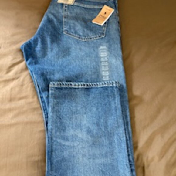 Polo Ralph Lauren Varick Slim Straight Denim Rope Dyed Jeans Size 38X32 - Picture 2 of 6